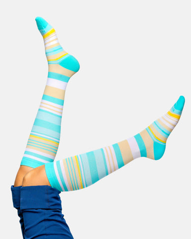 Nursing Striped Socks