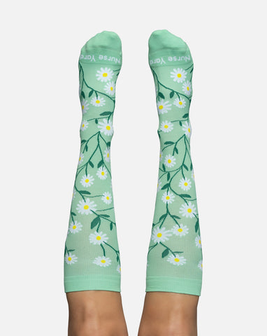 Nursing Flower Socks